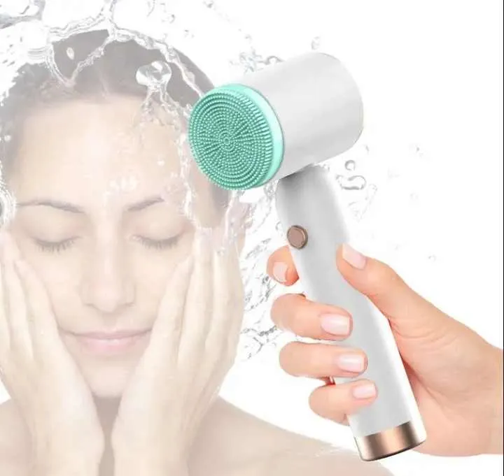 جهاز تنظيف الوجه يشحن يدويا - Hand-held facial cleansing device