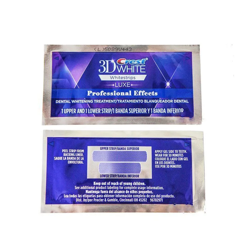 Applicable to the beauty artifact Crest US version enhanced version of the tooth paste 5 to 10 stickers 3D whitening and blackening of teeth