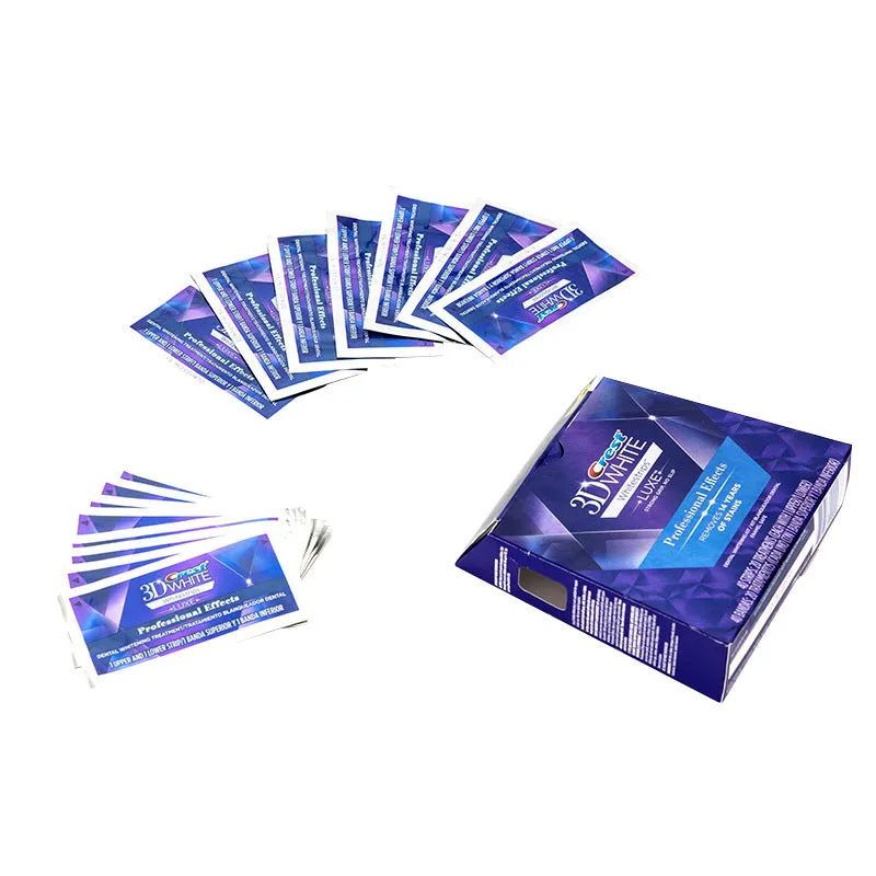Applicable to the beauty artifact Crest US version enhanced version of the tooth paste 5 to 10 stickers 3D whitening and blackening of teeth