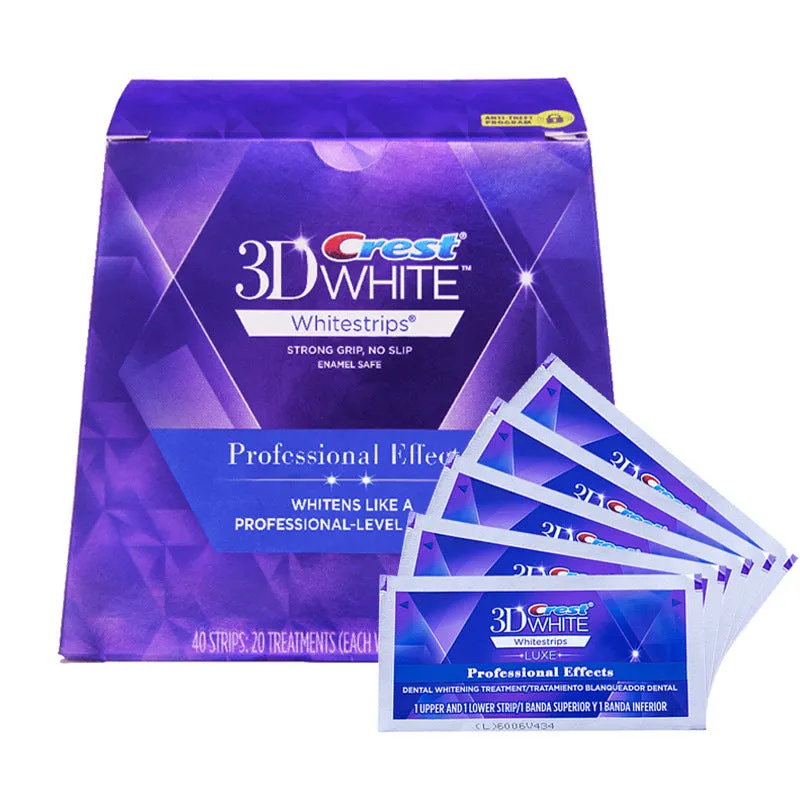 Applicable to the beauty artifact Crest US version enhanced version of the tooth paste 5 to 10 stickers 3D whitening and blackening of teeth