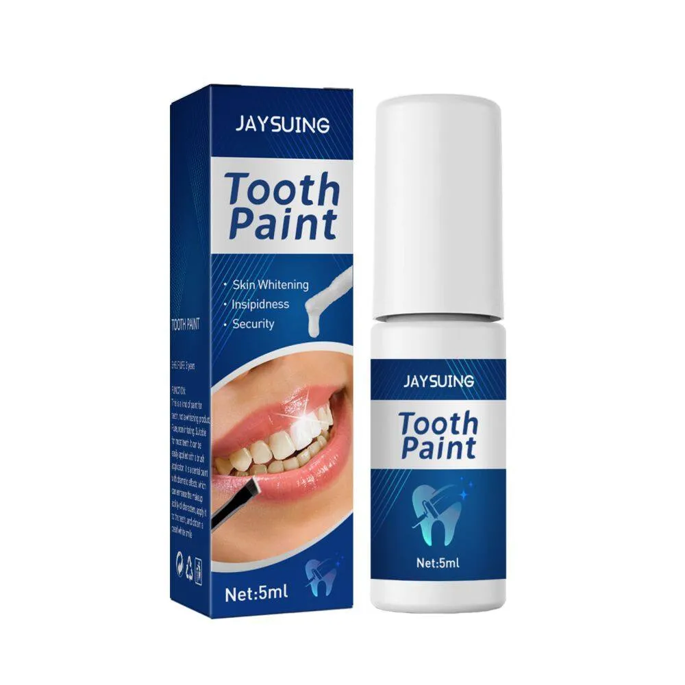 ayuting Teeth Whitening Paint Remove Plaque Stain Yellow Teeth Stain Sensitive Mouth Breath  Oral Care 5ml