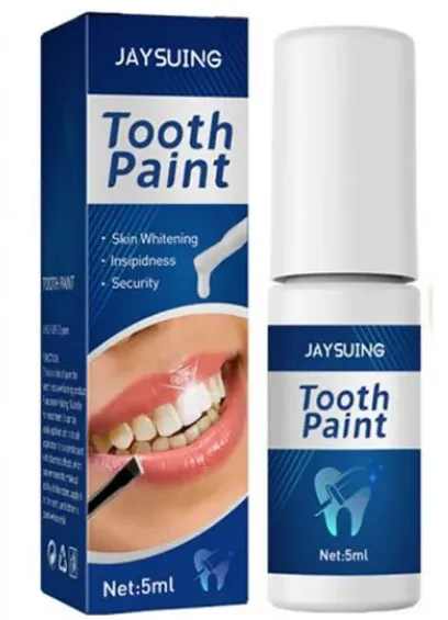 ayuting Teeth Whitening Paint Remove Plaque Stain Yellow Teeth Stain Sensitive Mouth Breath  Oral Care 5ml