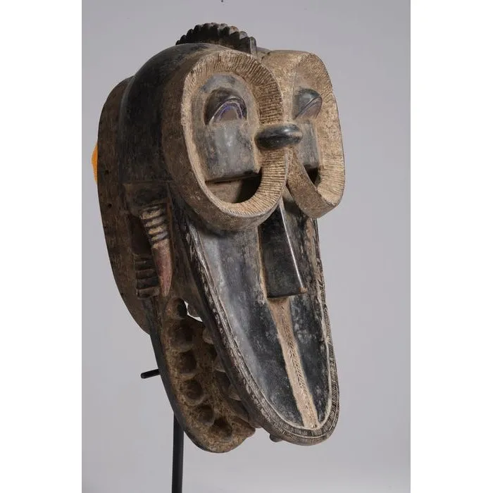 Baule Monkey Mask, Cte d'Ivoire #777