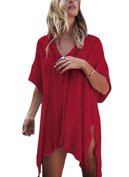 Bikini Beach Knit Sun Protection Blouse