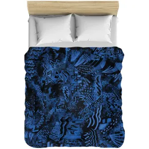 Blue Lightening Comforters Queen & King size bedding