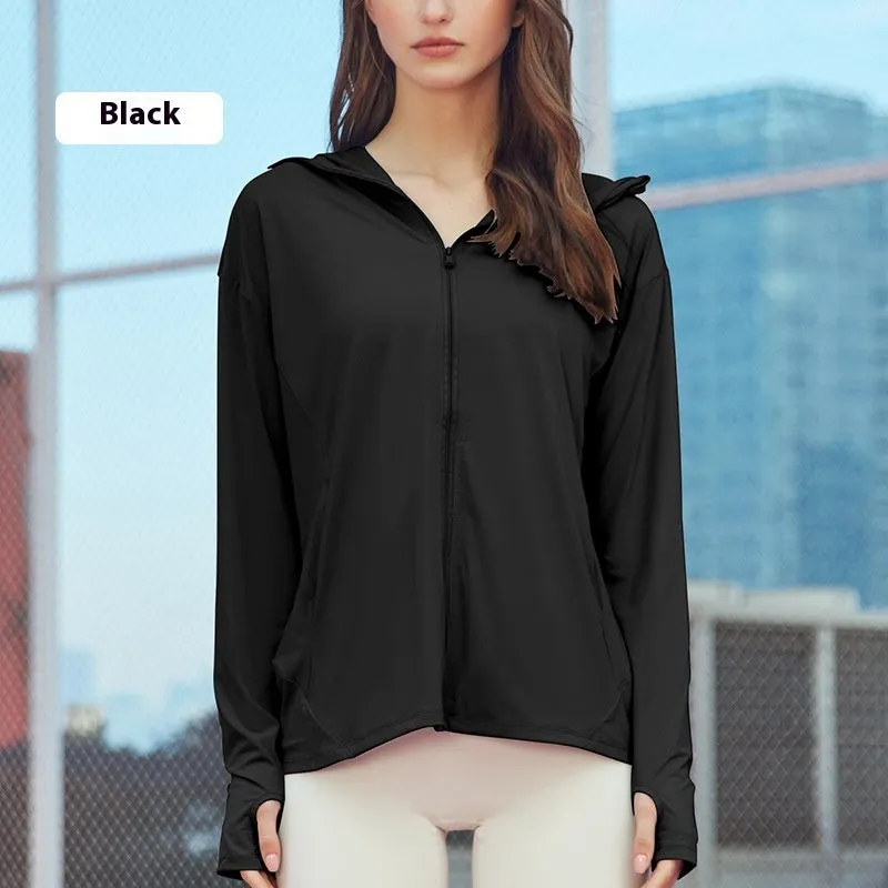 Breathable Fitness Yoga Sun Protection Jacket