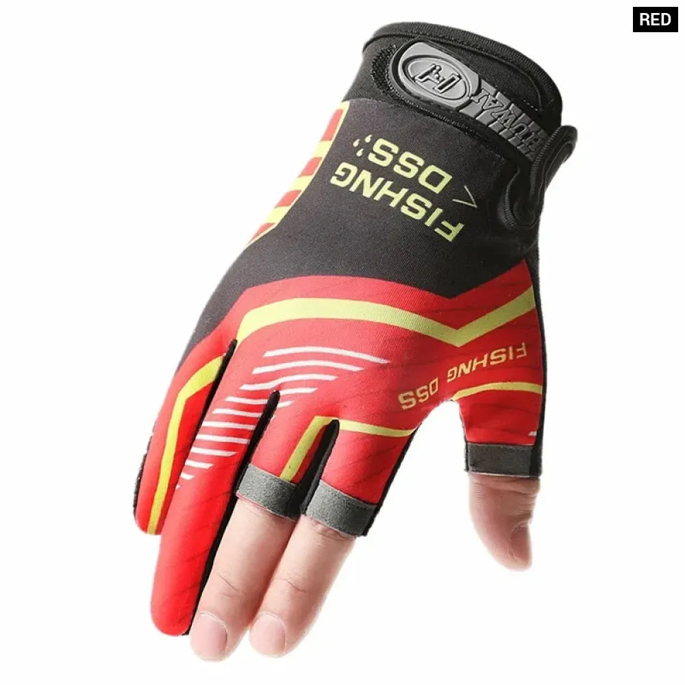 Breathable Sun Protection Gloves for Men