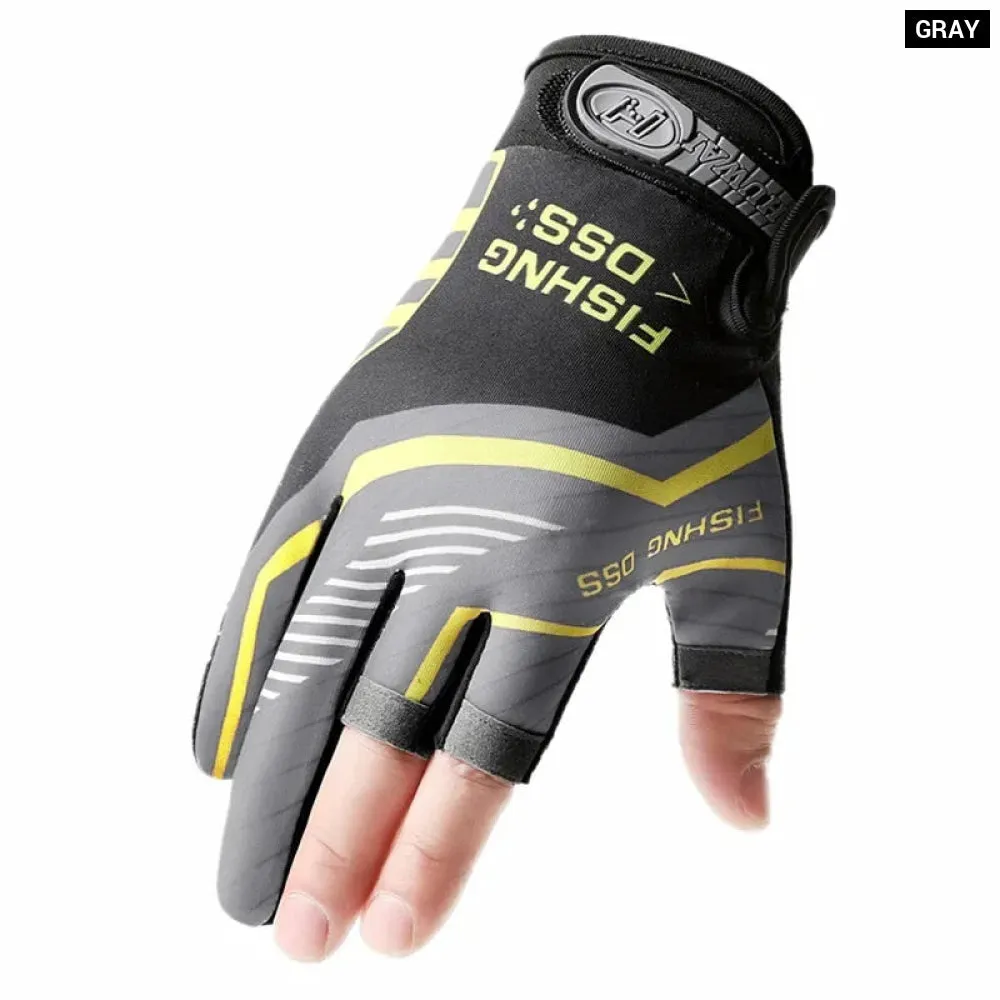 Breathable Sun Protection Gloves for Men