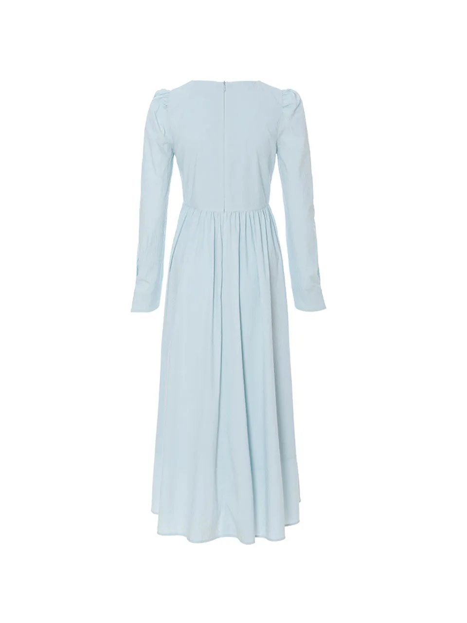 Cloud Puff Long Dress