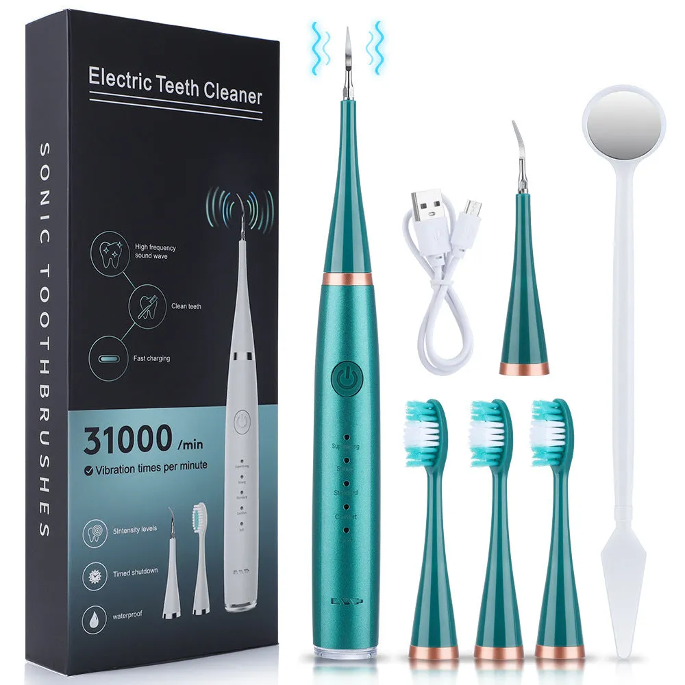 Cross-border USB electric dental scaler home calculus removal yellow teeth oral care teeth cleaning teeth whitening instrument