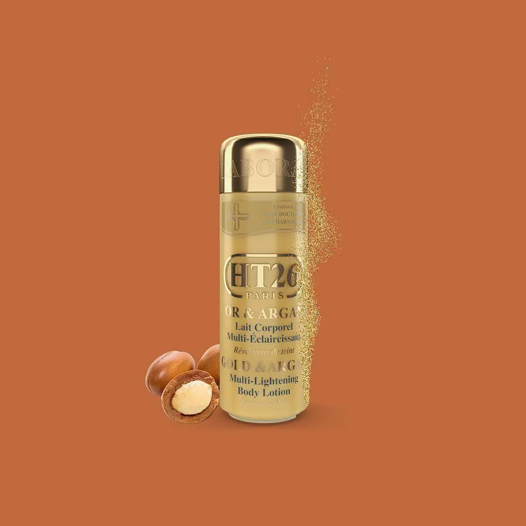 HT26 PARIS - Gold and Argan Multi-Lightening Body Lotion