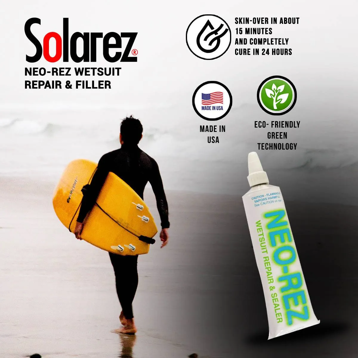 NEO-REZ Wetsuit Repair and Sealer (2 OZ)