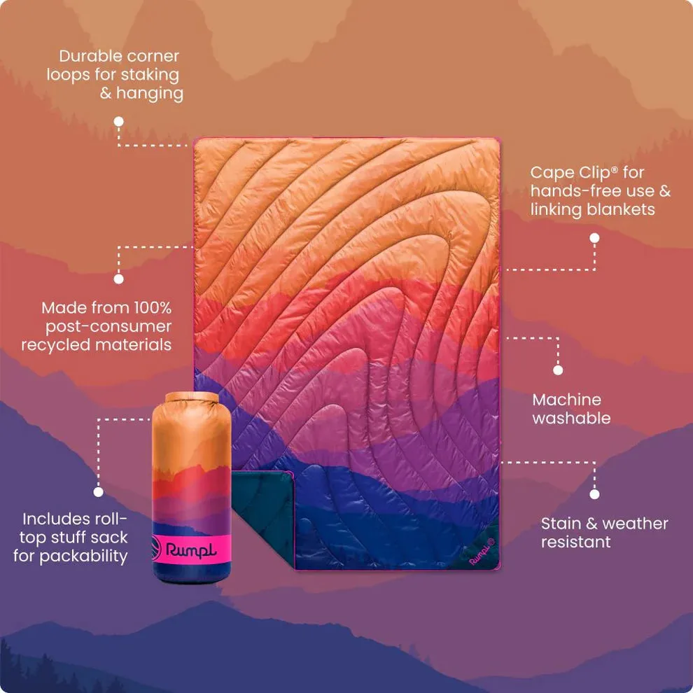 Original Puffy Blanket - Sierra Sunset Fade