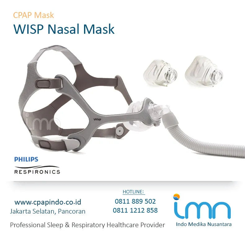 Philips WISP Nasal Mask with Fabric Frame