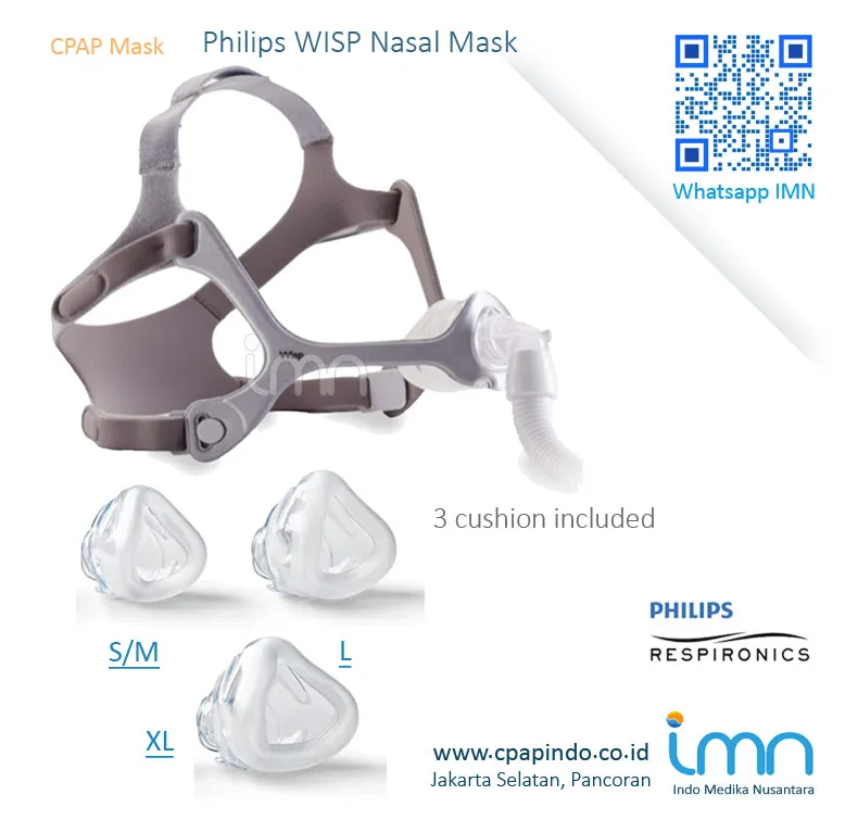 Philips WISP Nasal Mask with Fabric Frame