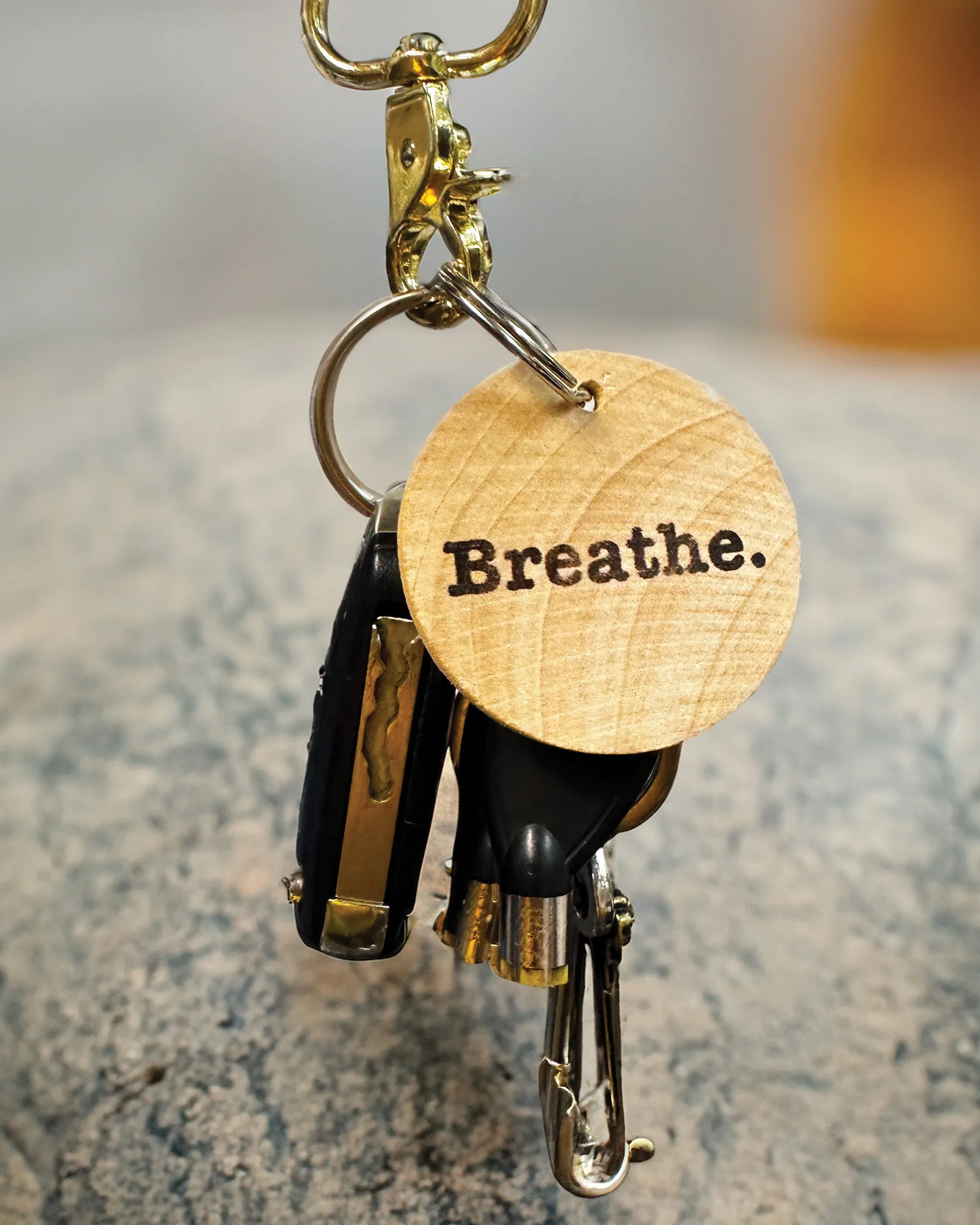 Portable Wood Diffuser Keychain