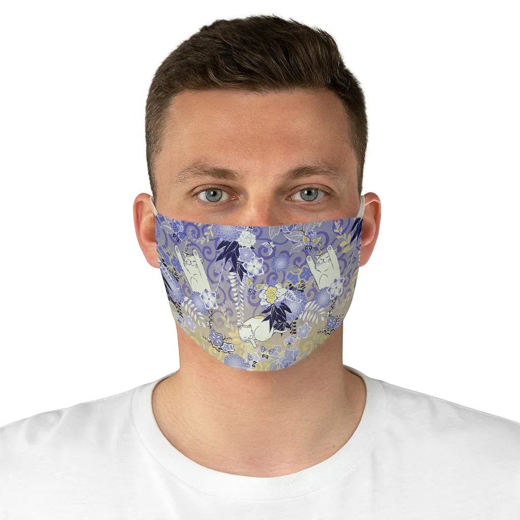 Purple Cats Mask