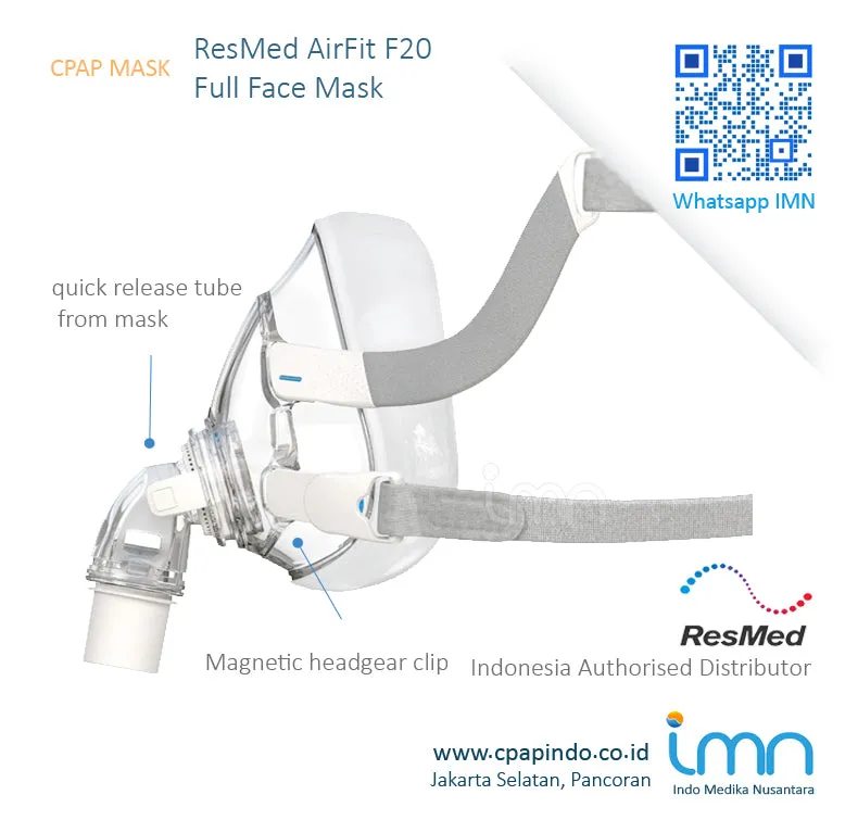 ResMed AirFit F20 Full Face Mask