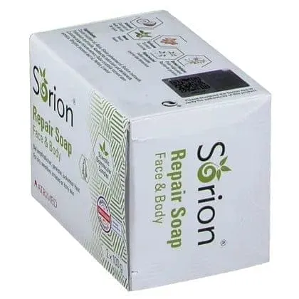 SORION Repair Soap, Nim bark, leaf extract, coconut oil, Curcumarhizoma Extract