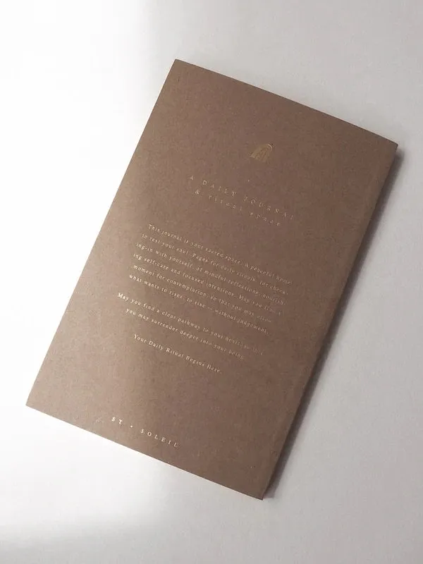 THE DAILY RITUAL JOURNAL  {ECO}