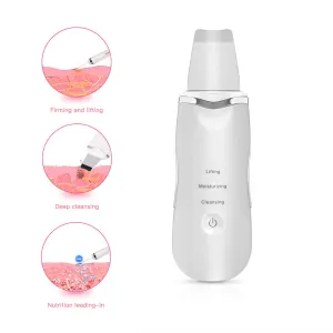 Ultrasonic  Facial Cleaner & Skin Scrubber