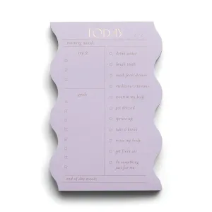 Wavy Daily Notepad