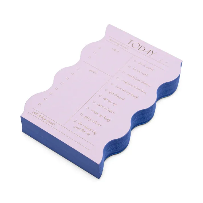 Wavy Daily Notepad